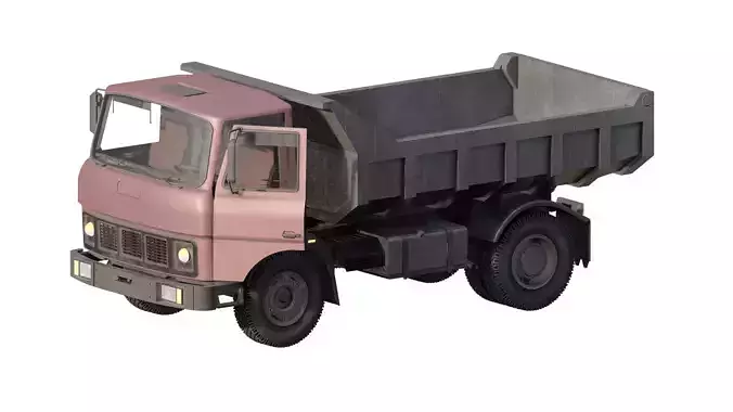 MAZ  dump truck 3D model