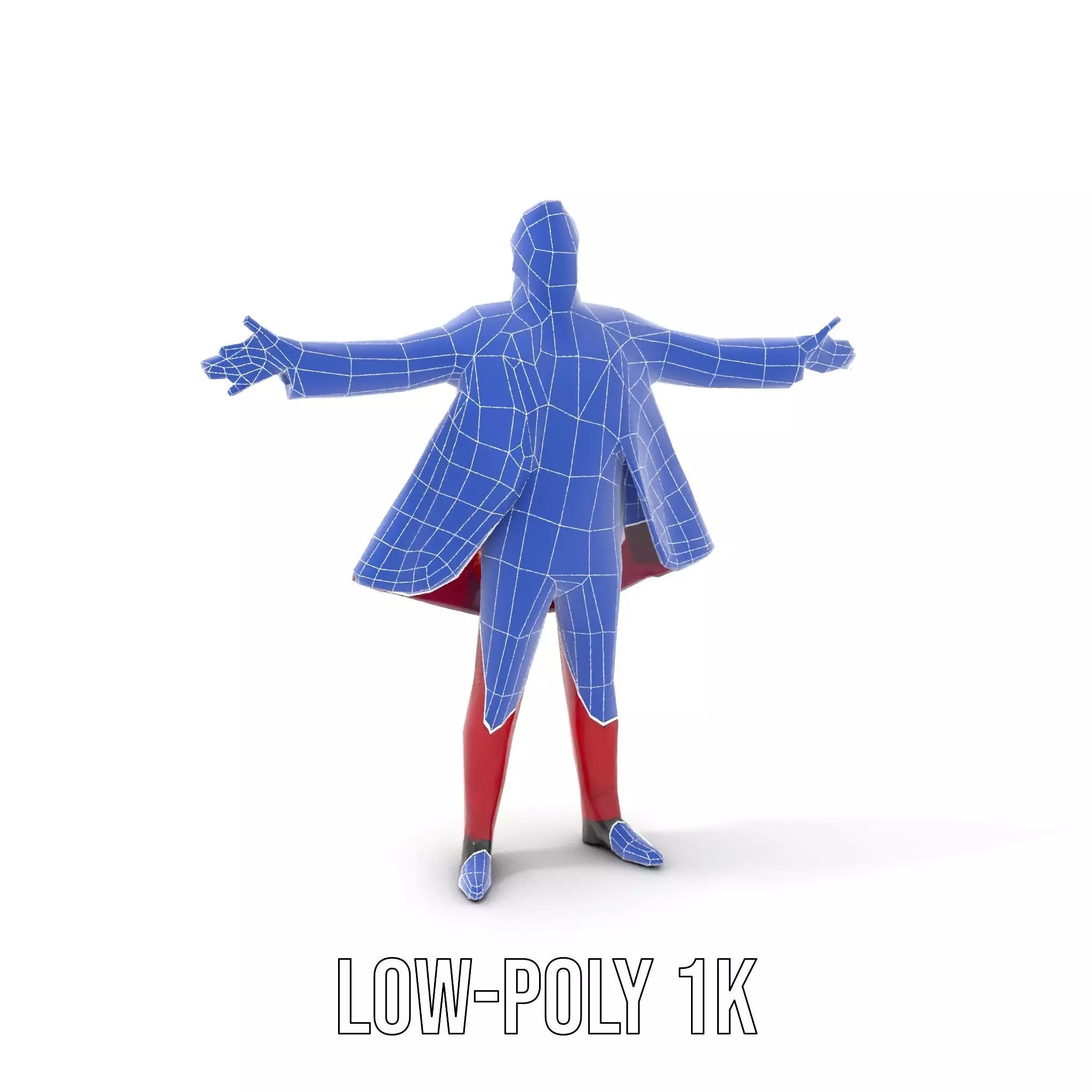 Vibrant Ringmaster Attire model pack Low-poly 3D model_17