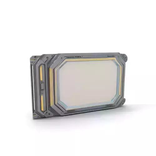 Futuristic Steel Window model pack