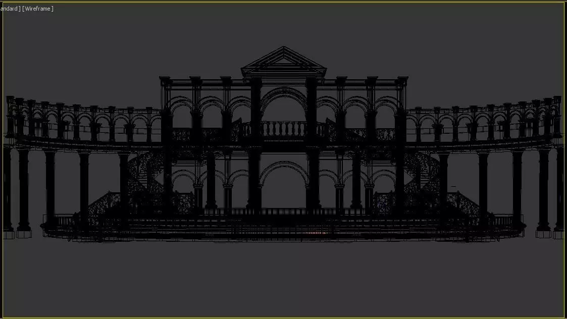 Couple Stage 3D model_12