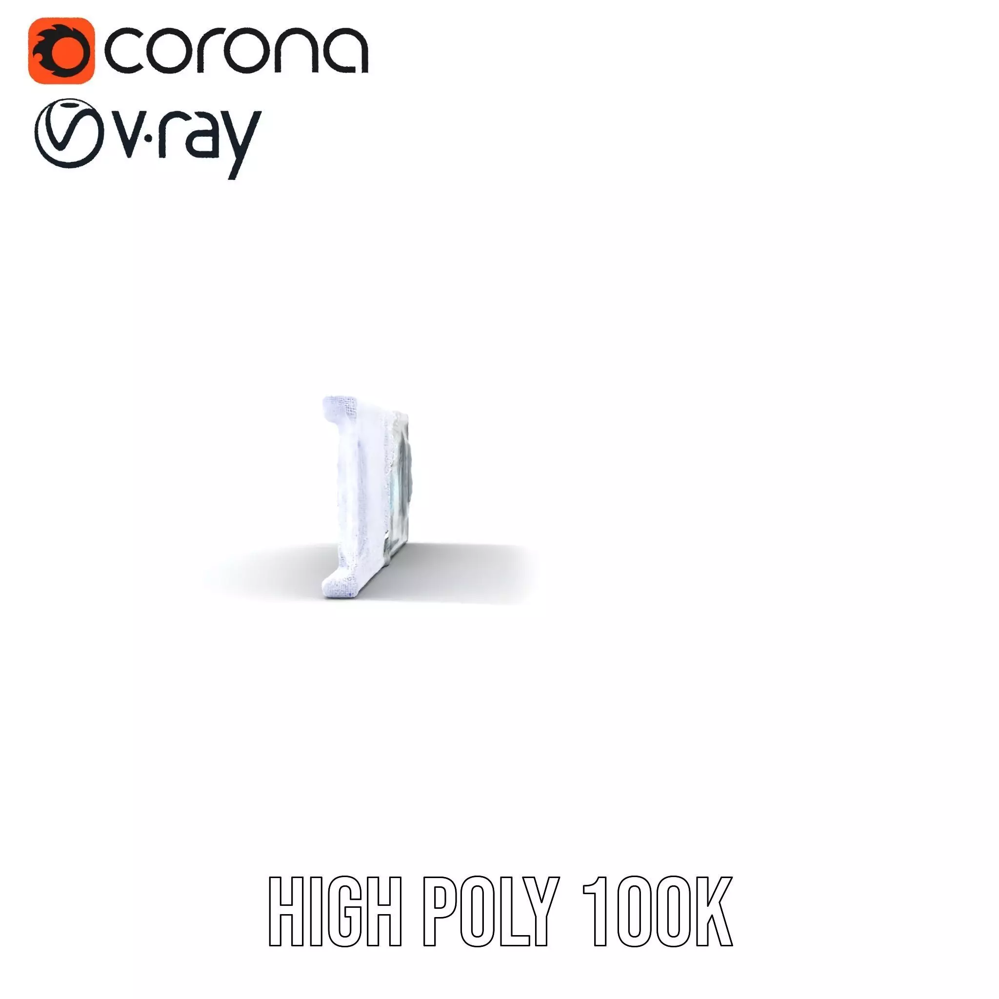 Futuristic Corridor model pack Low-poly 3D model_32