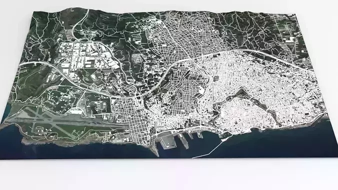 Cityscape Heraklion Crete Greece