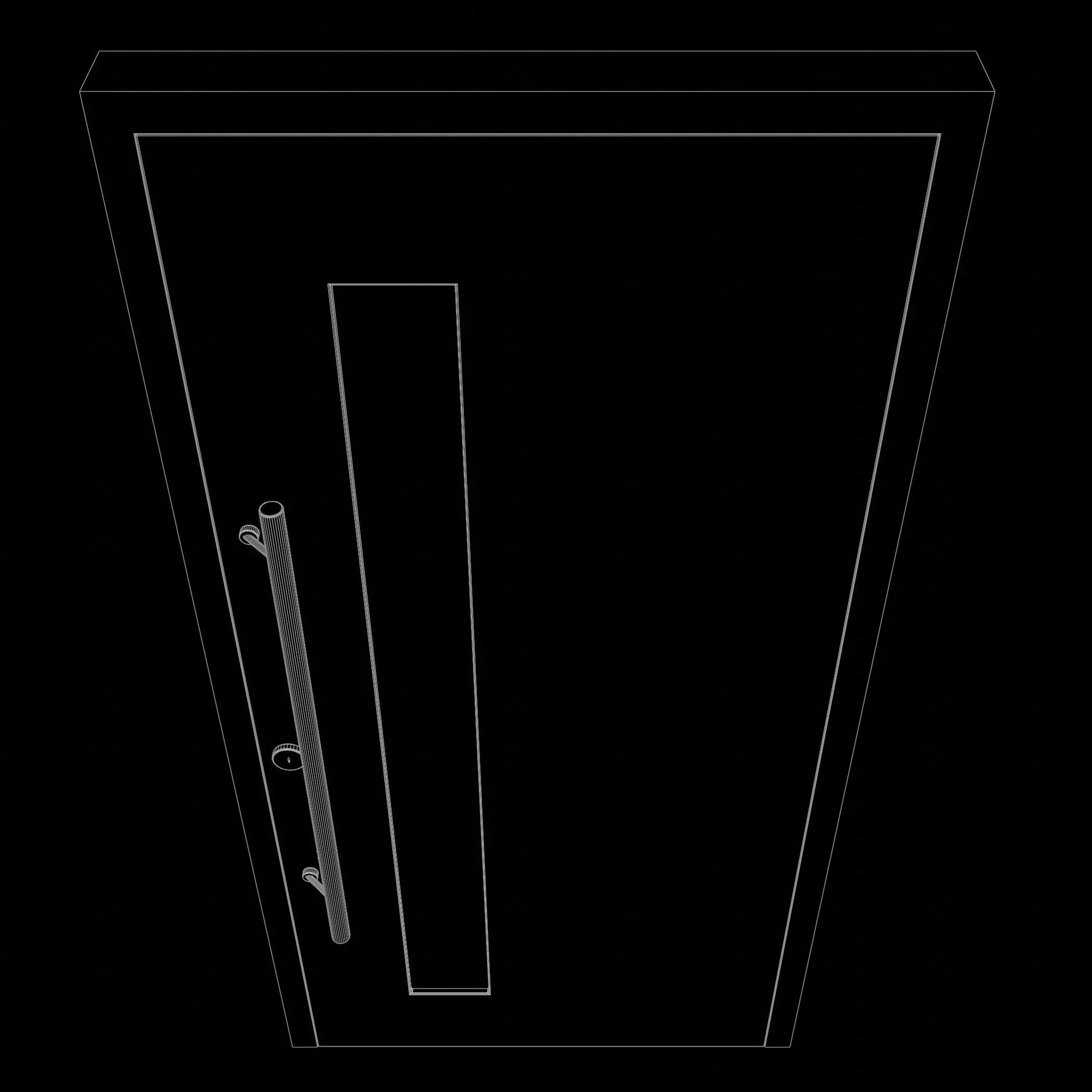 Door 25O39 3D model_5