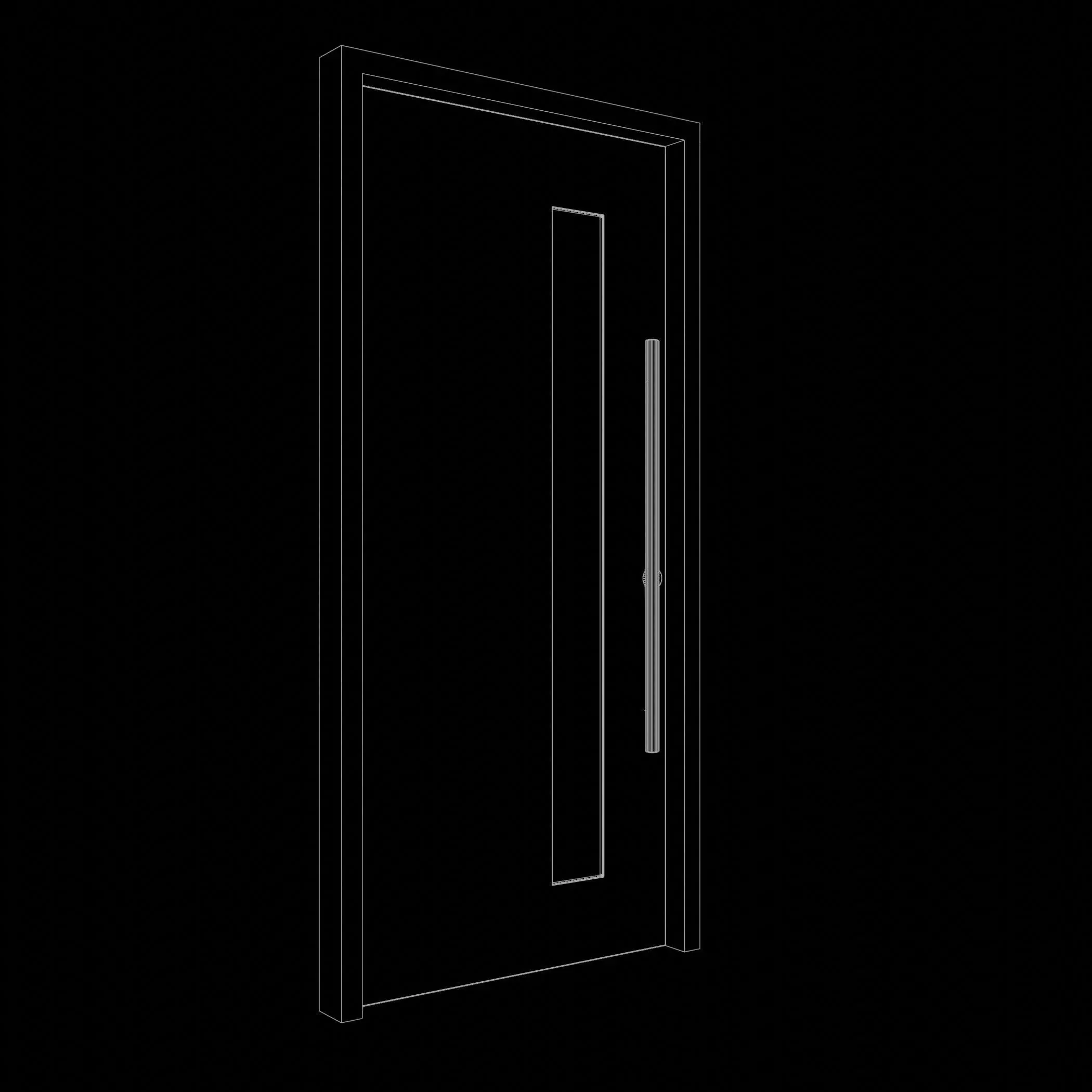 Door 25O39 3D model_7