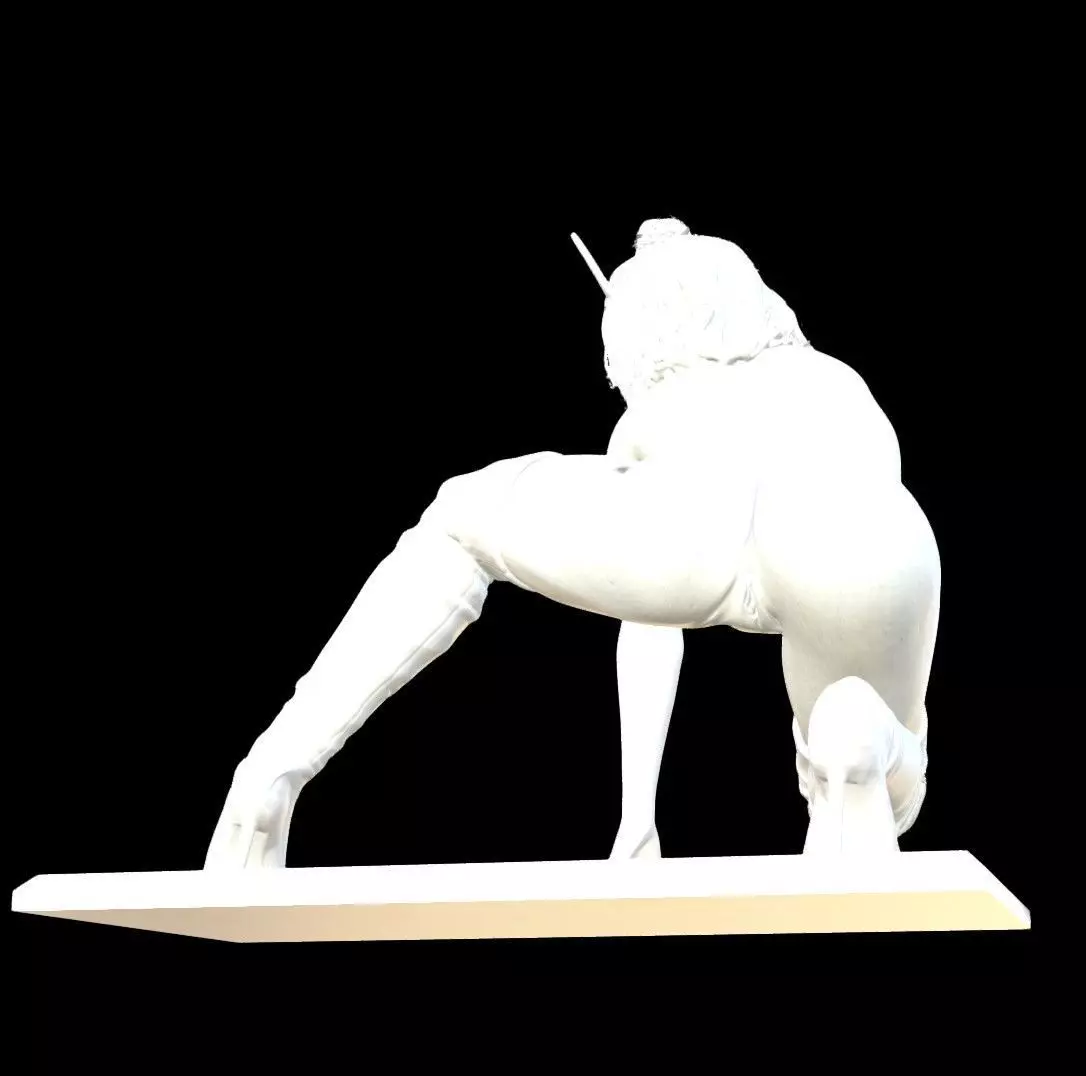 Cat Girl 3D print model_3