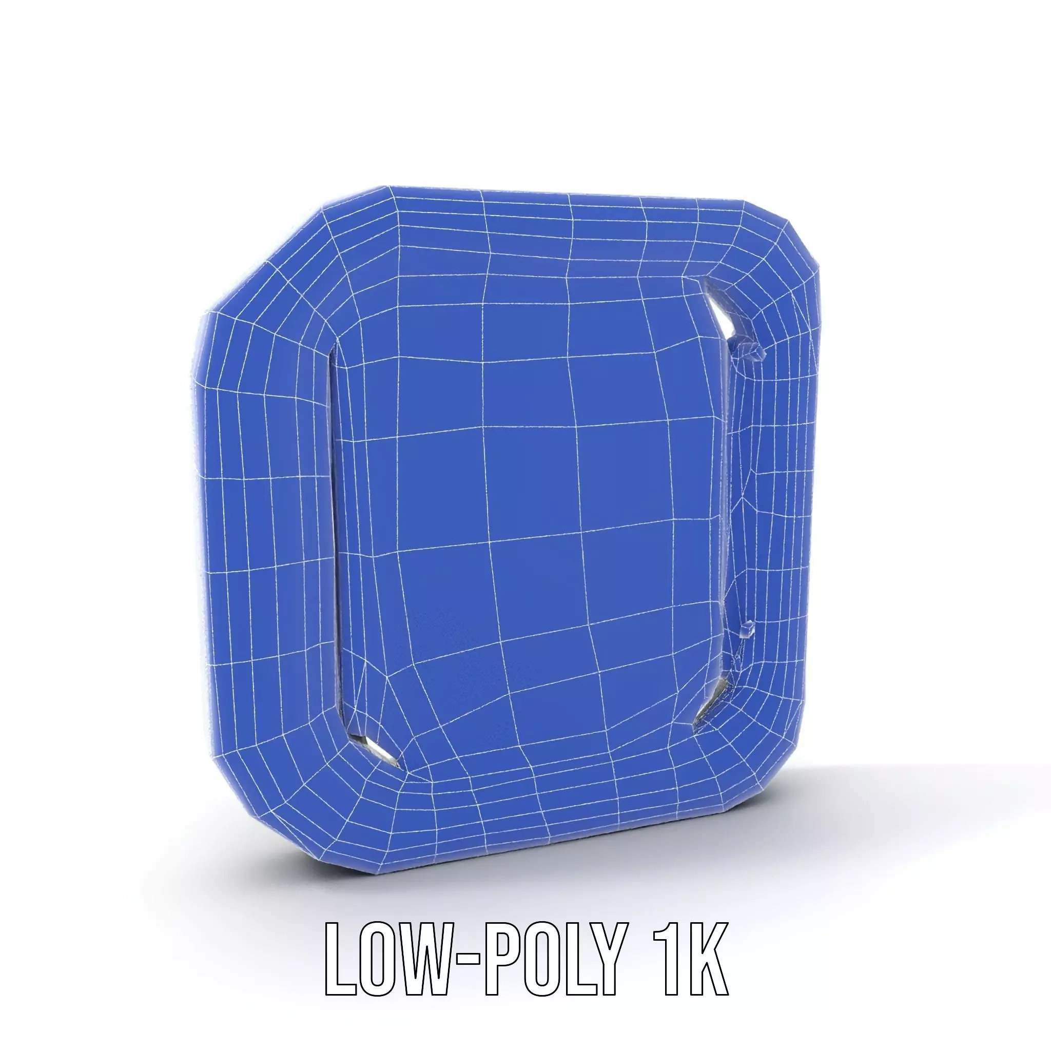 Futuristic Steel Door model pack Low-poly 3D model_12