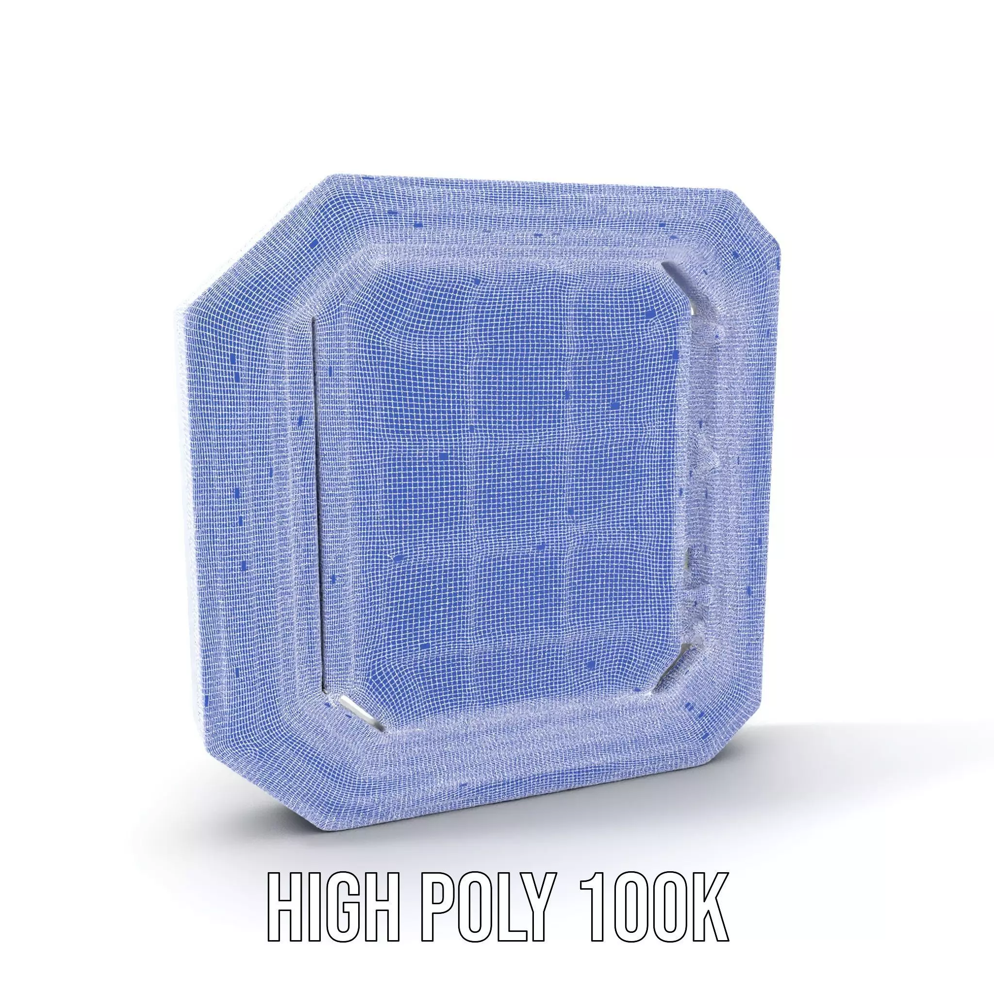 Futuristic Steel Door model pack Low-poly 3D model_4