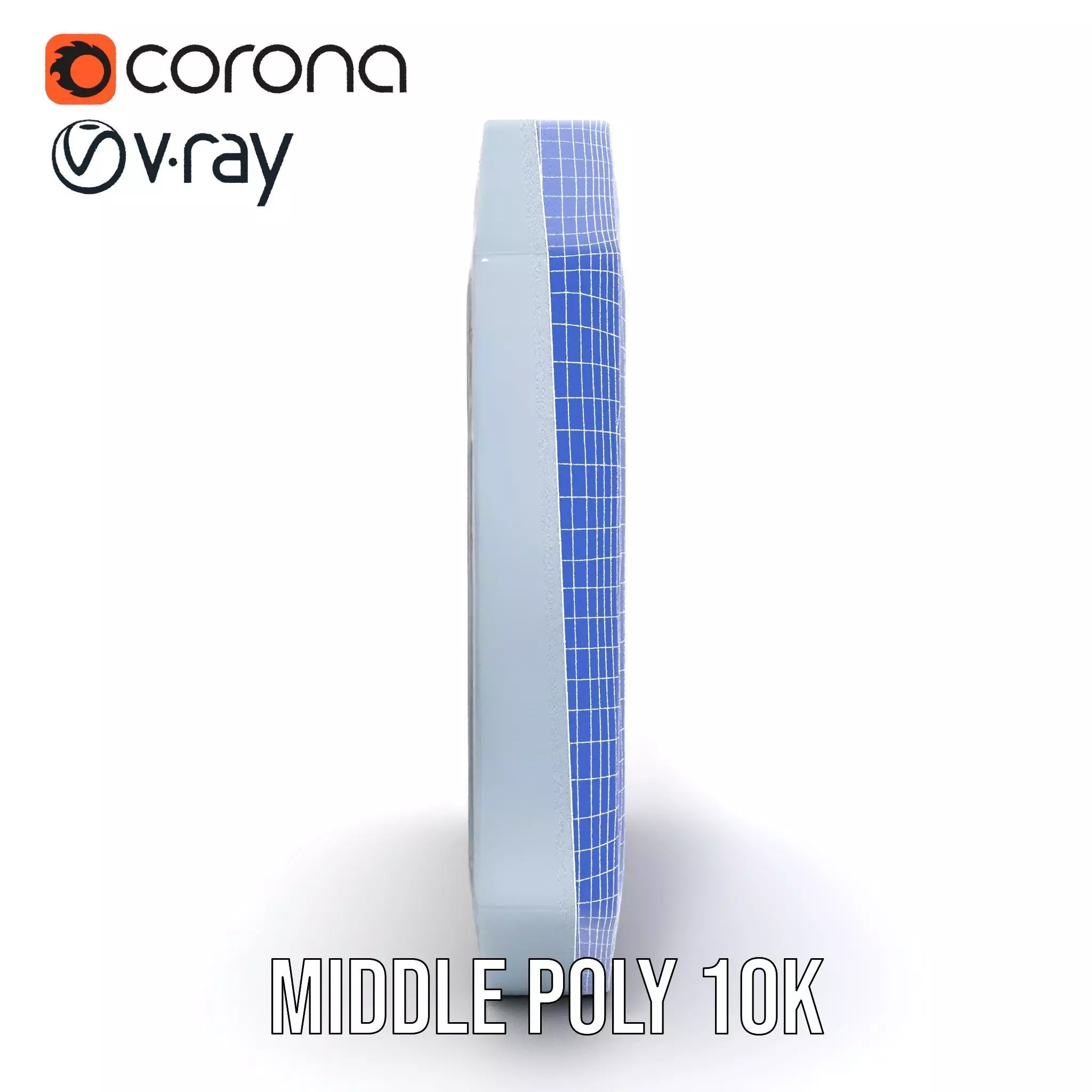 Futuristic Steel Door model pack Low-poly 3D model_25