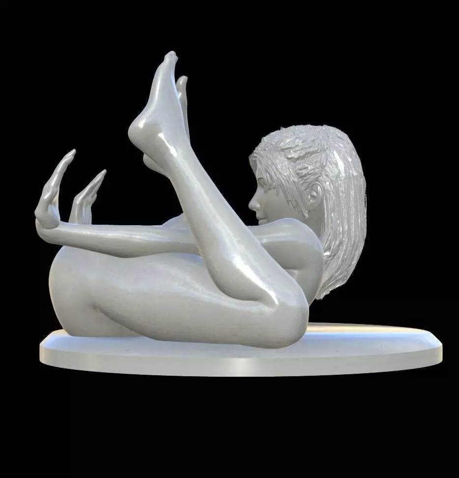 Sexy Smartphone Holder 3D print model_4