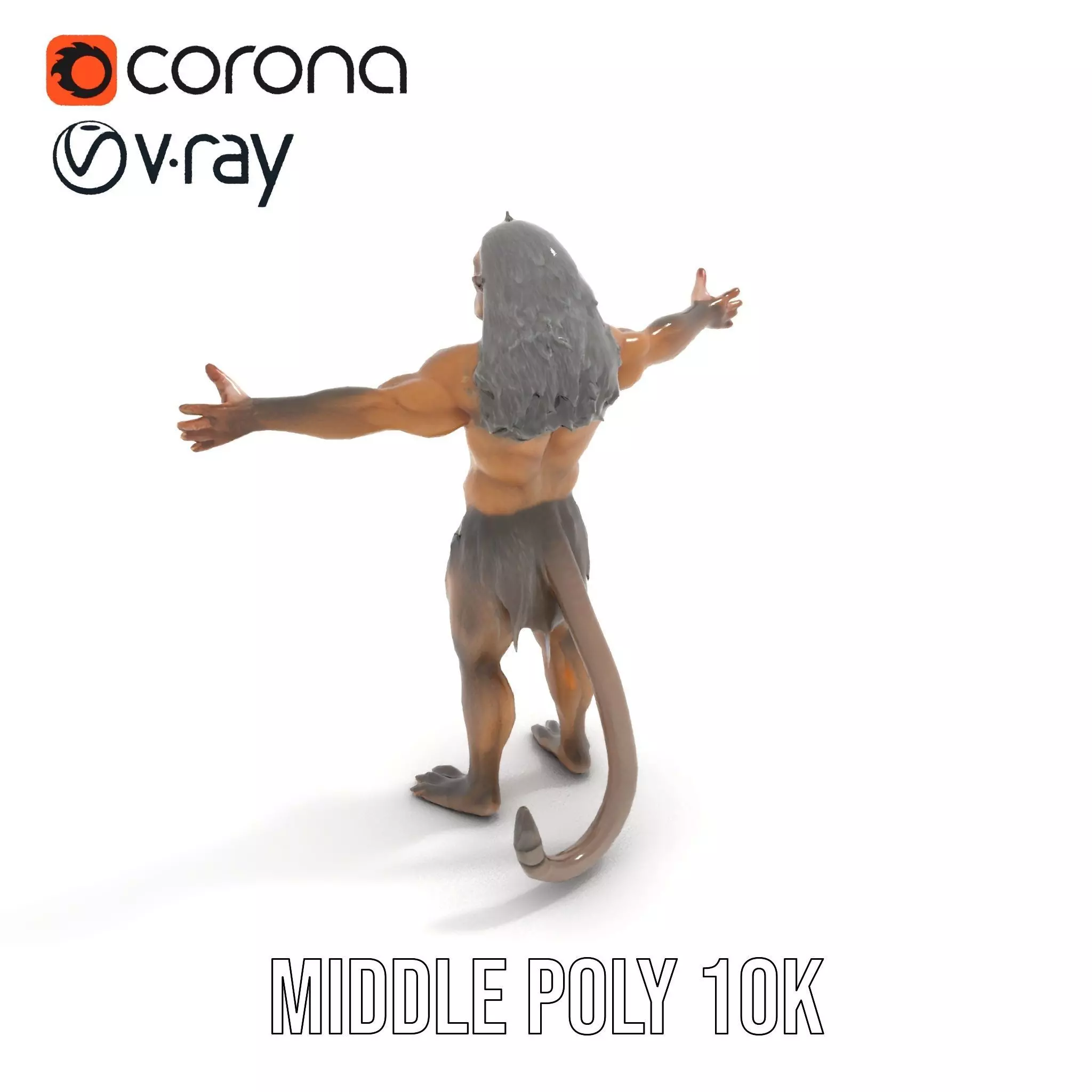 Mystical Beast Hybrid model pack Low-poly 3D model_21