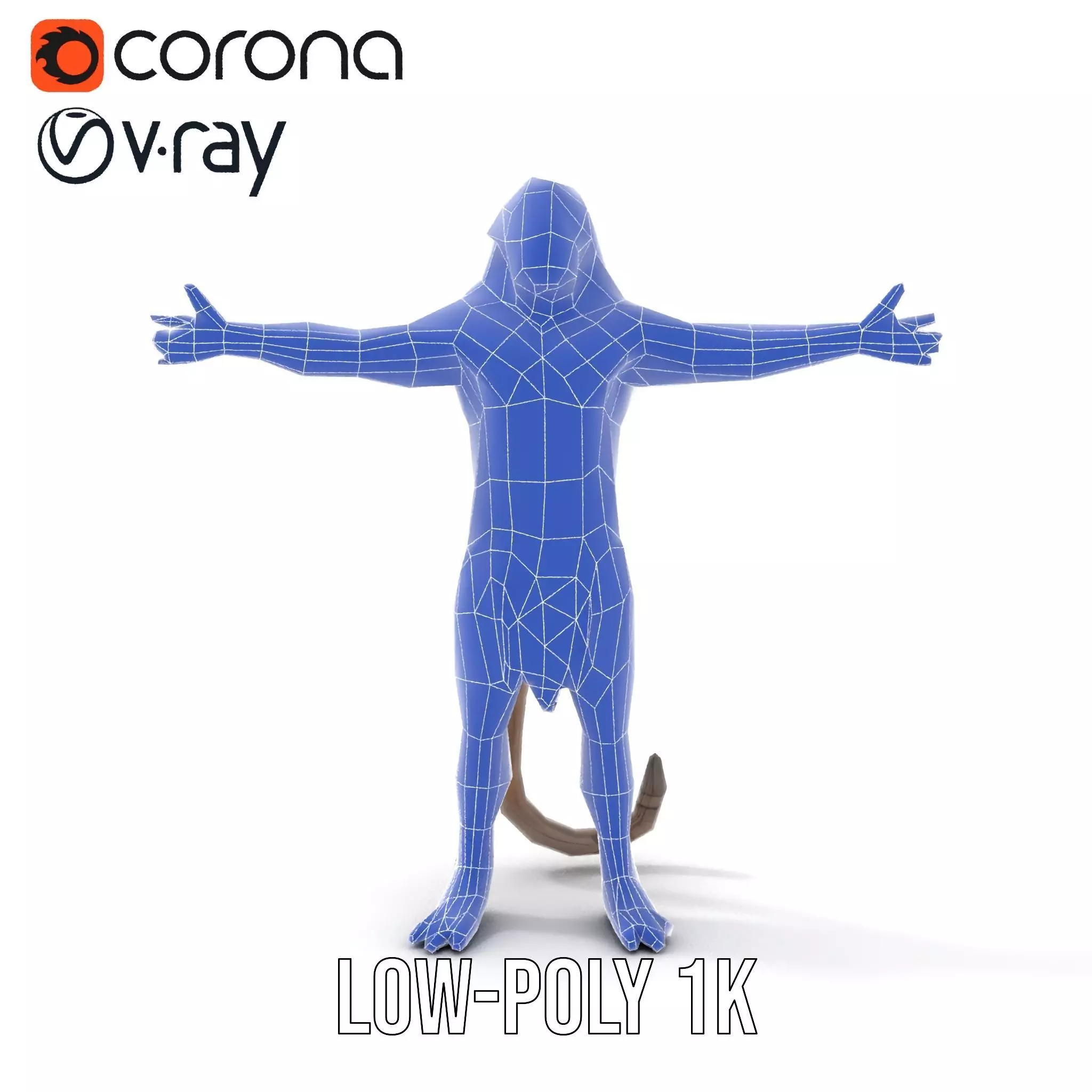 Mystical Beast Hybrid model pack Low-poly 3D model_22