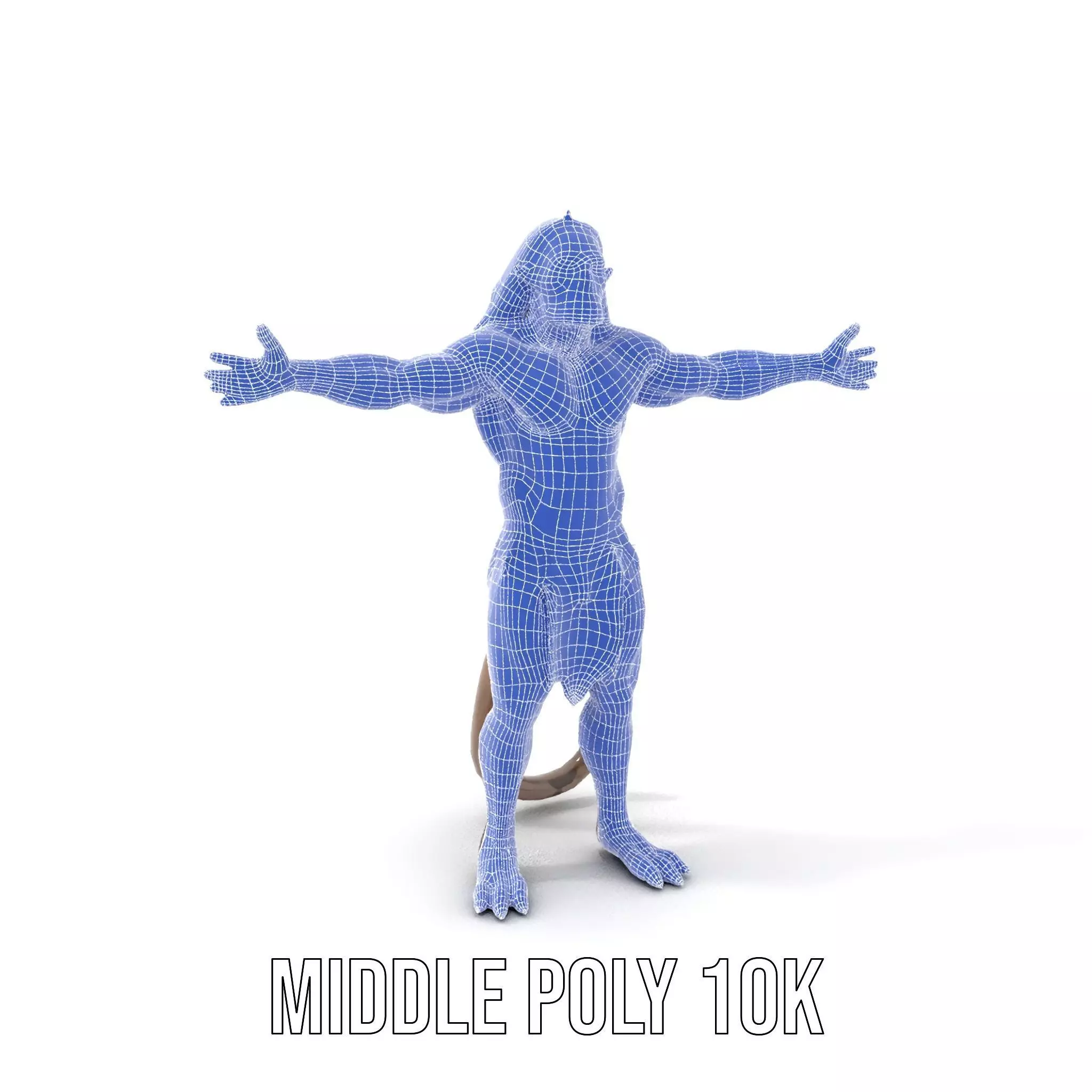 Mystical Beast Hybrid model pack Low-poly 3D model_23