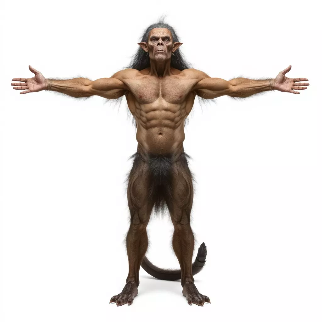 Mystical Beast Hybrid model pack Low-poly 3D model_2