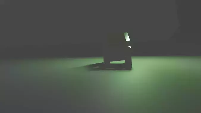 Glass Shader Small Dining Table