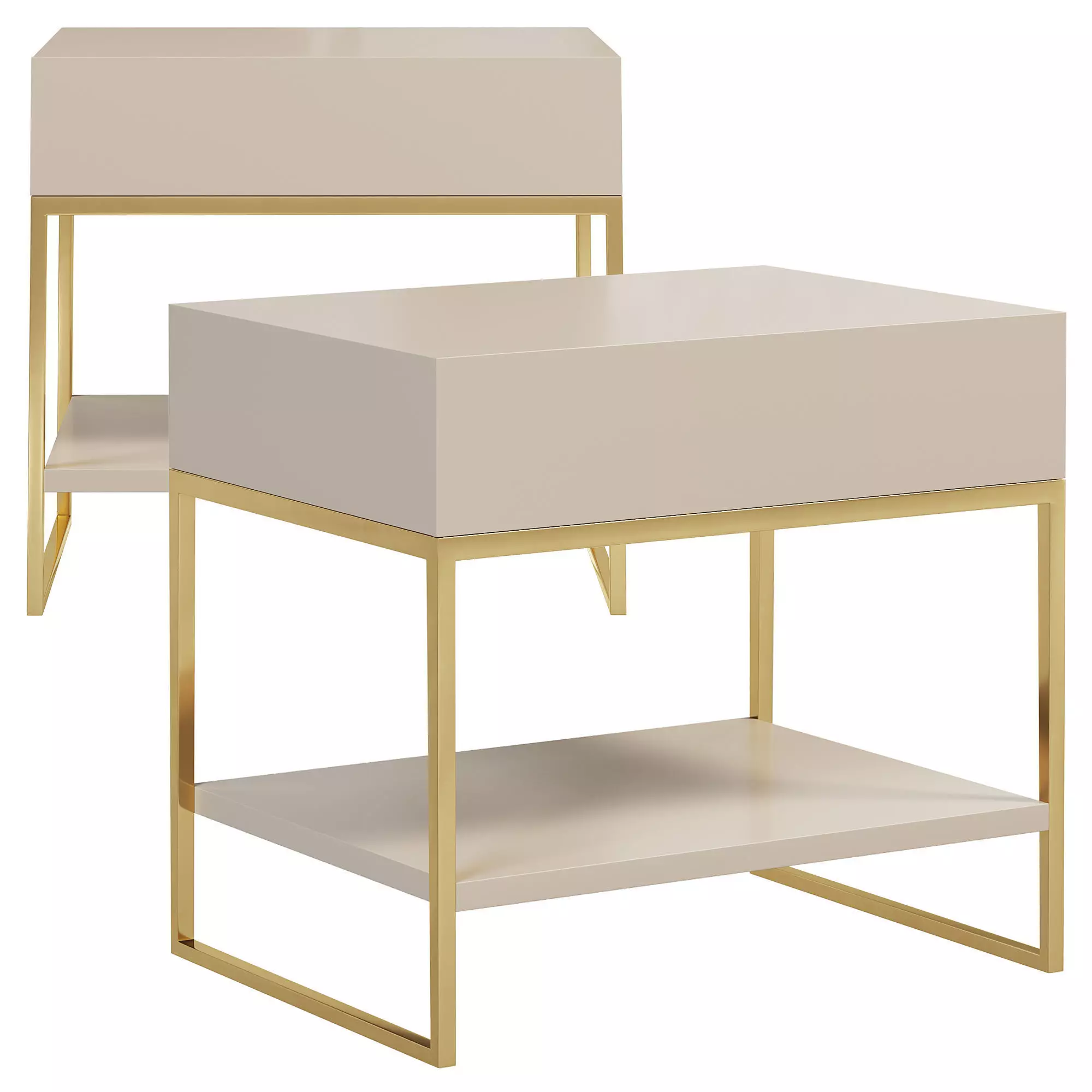 Badhir Bedside Table 3D model_2