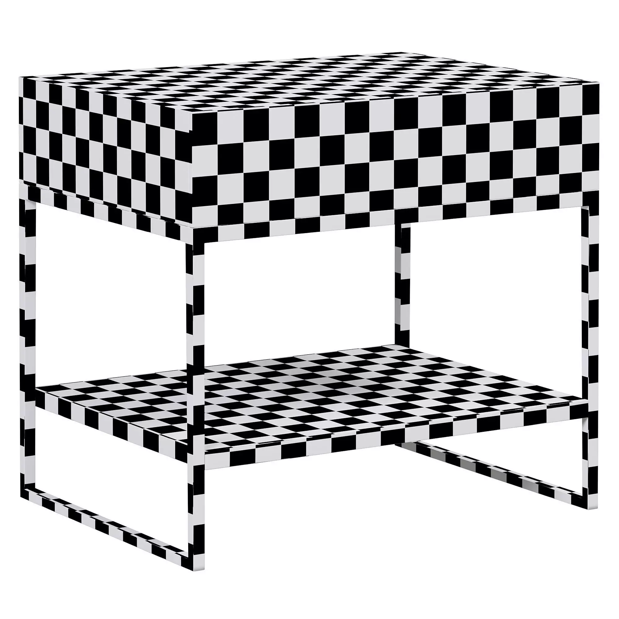 Badhir Bedside Table 3D model_3