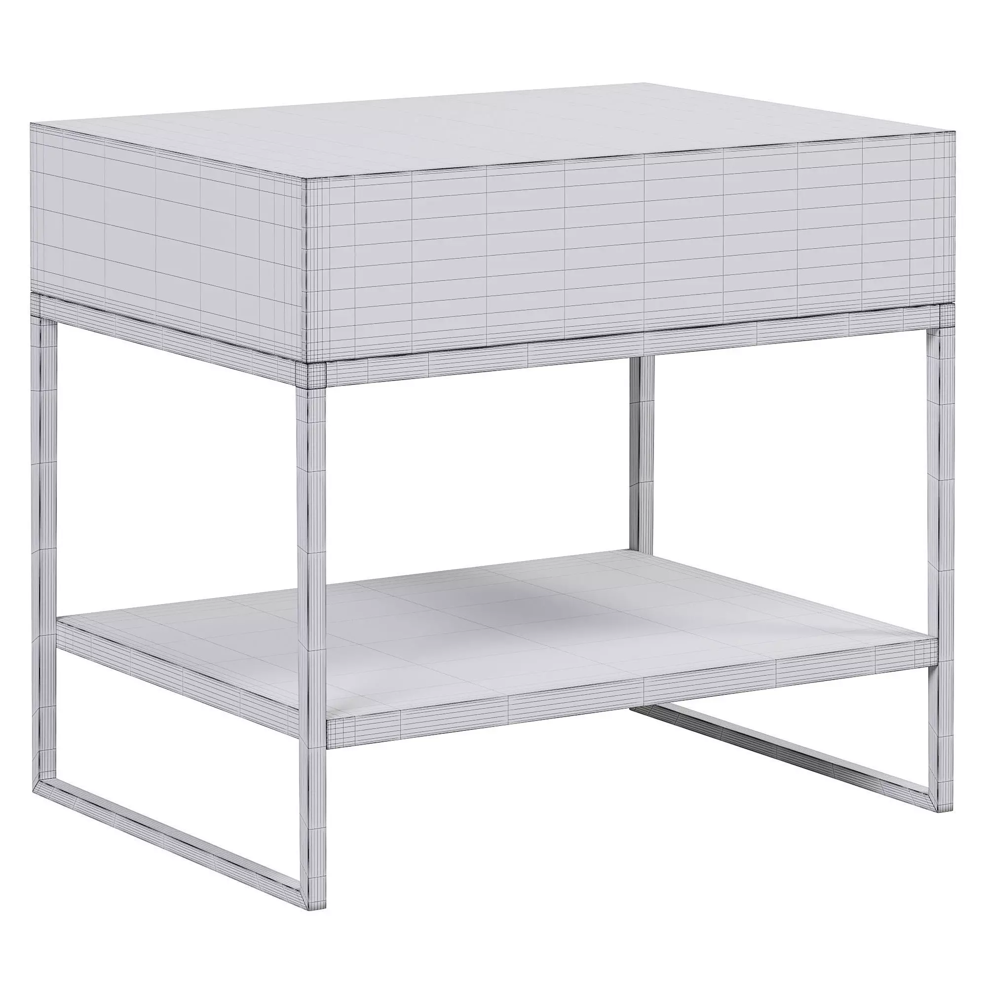 Badhir Bedside Table 3D model_4