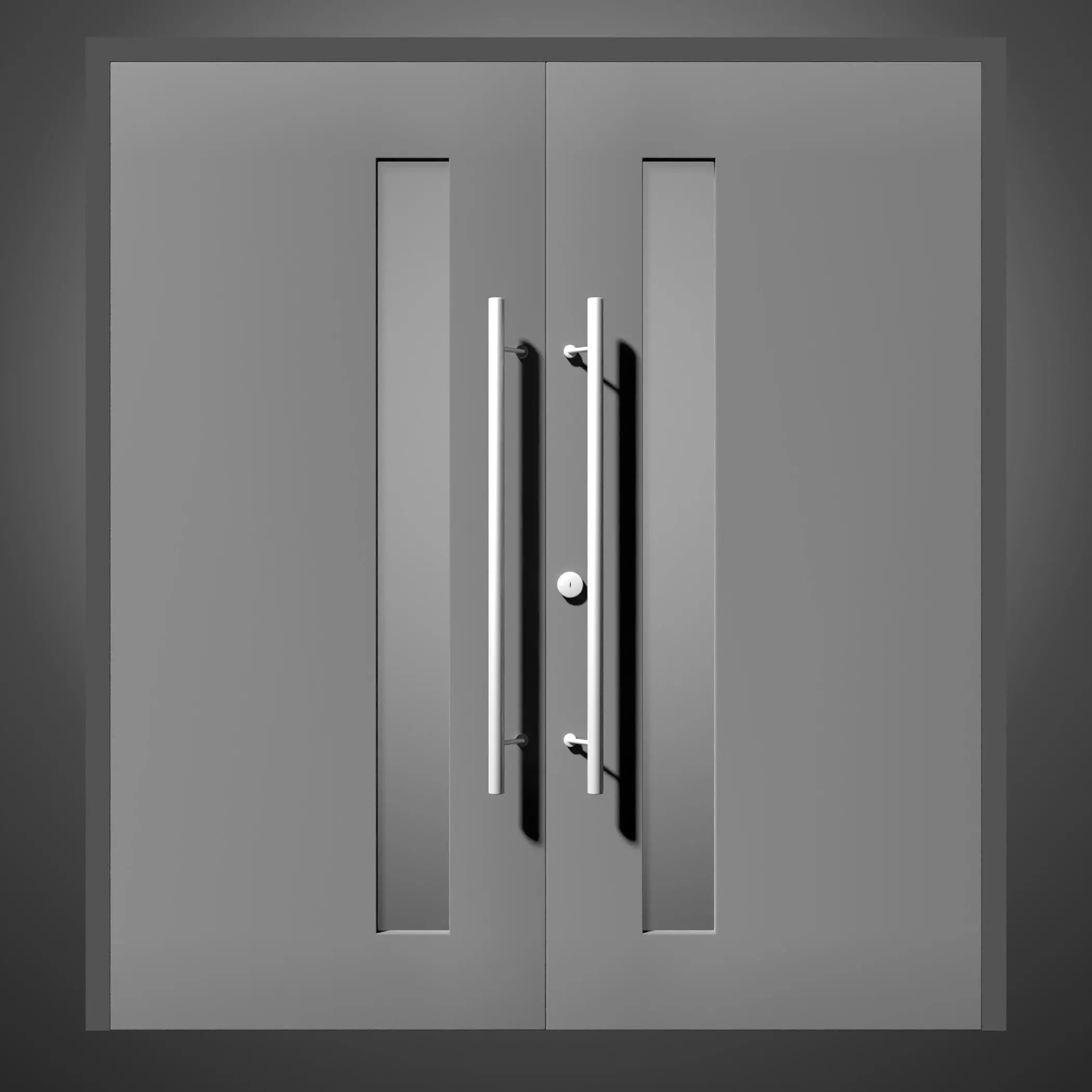 Door 25O40 3D model_1