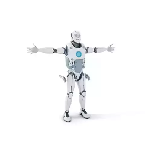 Sleek Robot model pack Low-poly 3D model Sleek Robot model pack Low-poly 3D model
