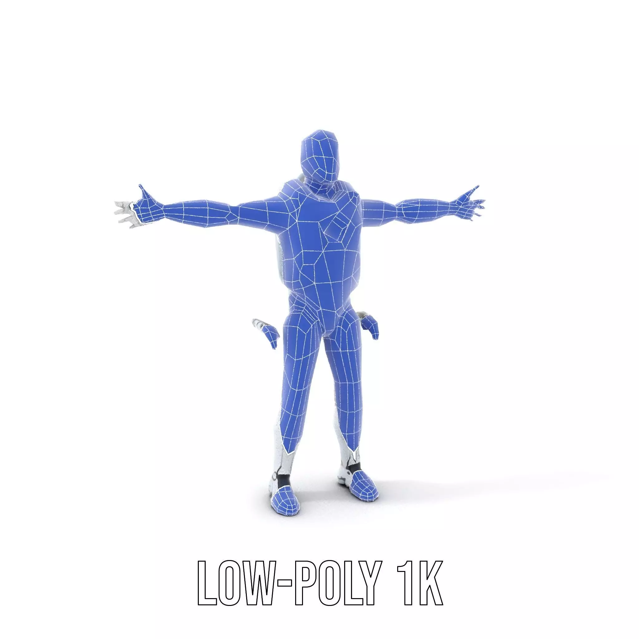 Sleek Robot model pack Low-poly 3D model_31