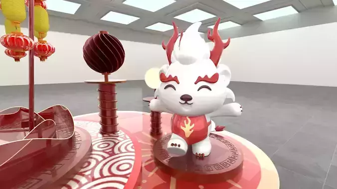 beautiful tet decor design