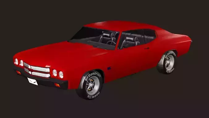 1966 Chevrolet Chevelle SS 3D Model