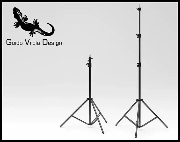 Professional studio stand 3D model