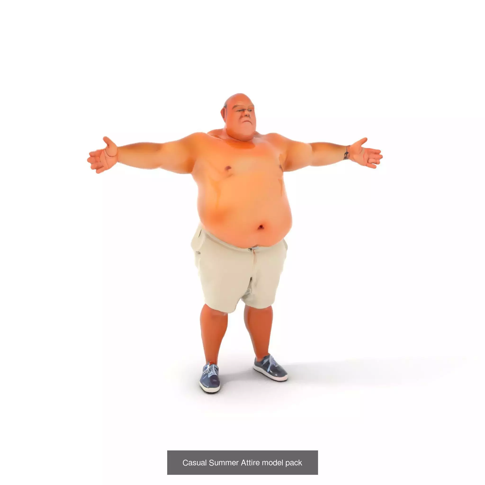 Diverse PlusSize 3D Models Pack 3D Model Collection_60