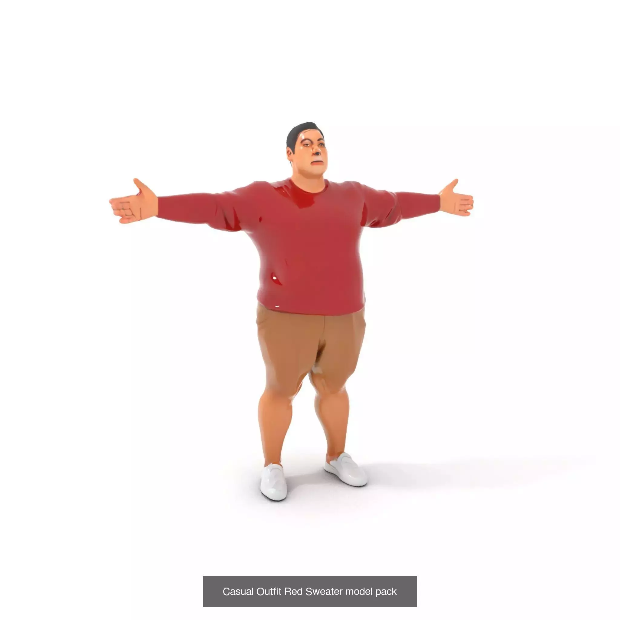 Diverse PlusSize 3D Models Pack 3D Model Collection_42