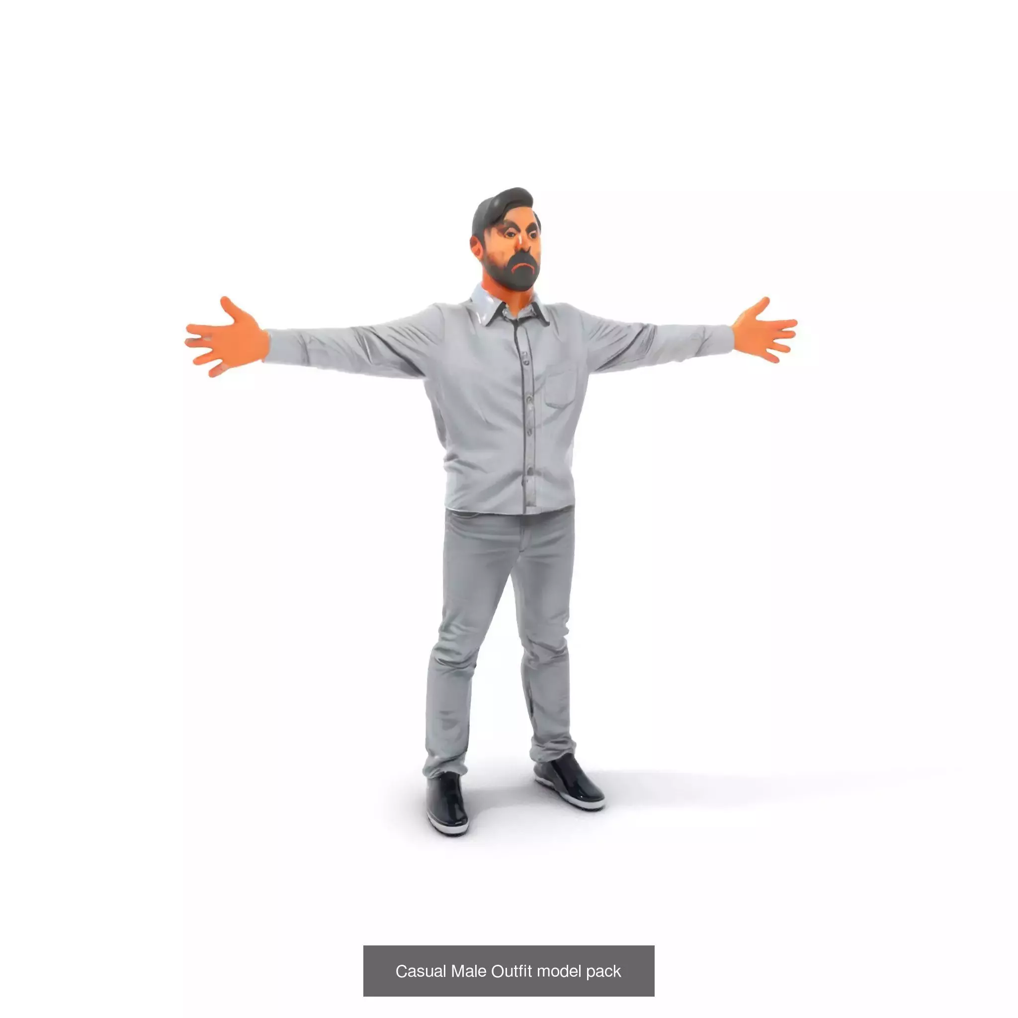 Diverse PlusSize 3D Models Pack 3D Model Collection_54