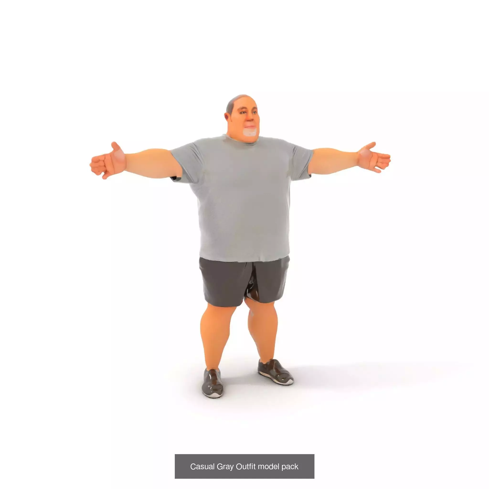 Diverse PlusSize 3D Models Pack 3D Model Collection_59