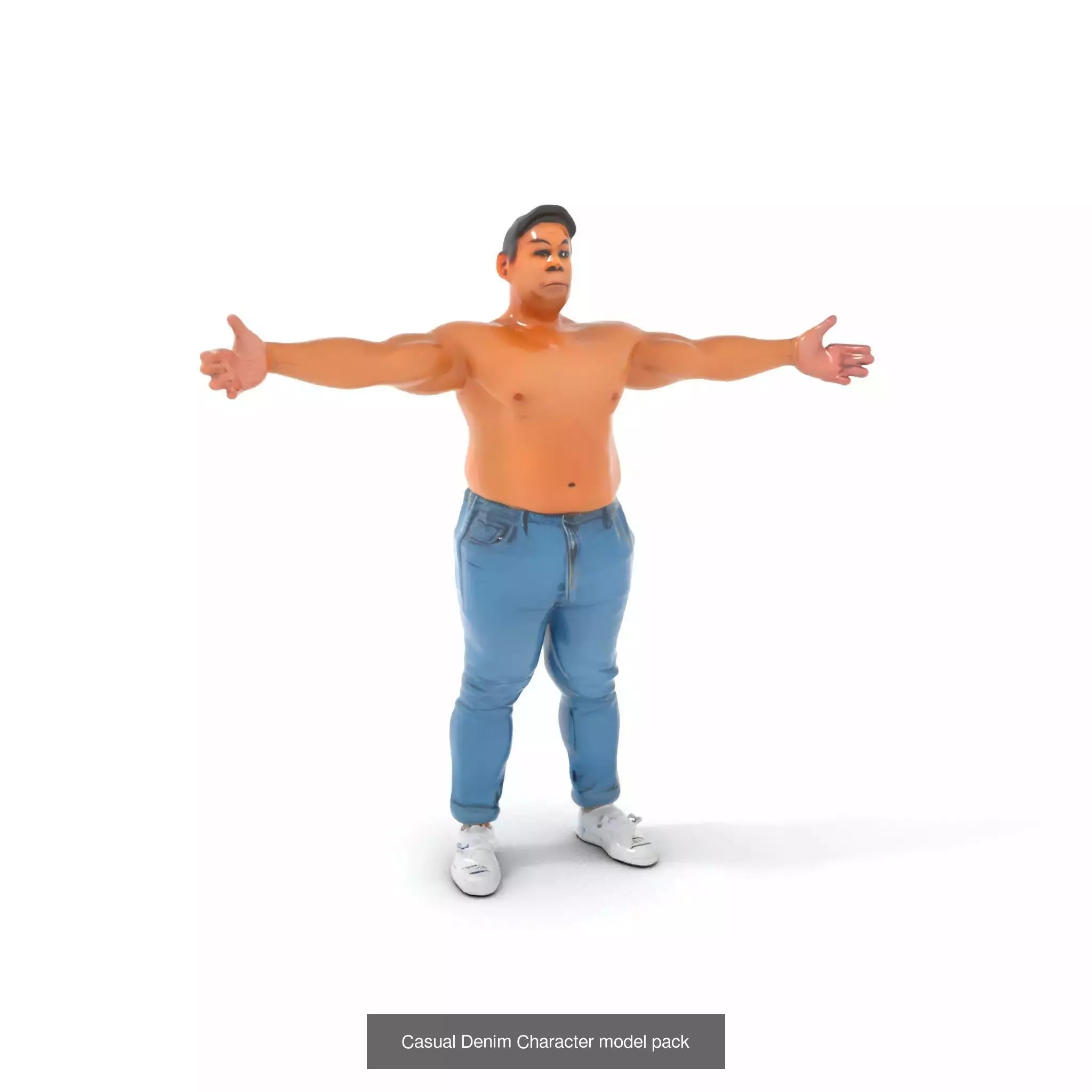 Diverse PlusSize 3D Models Pack 3D Model Collection_67