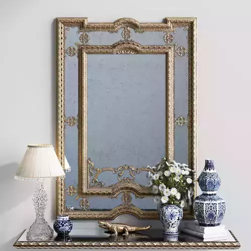 Classic mirror Provasi 1107 3D model