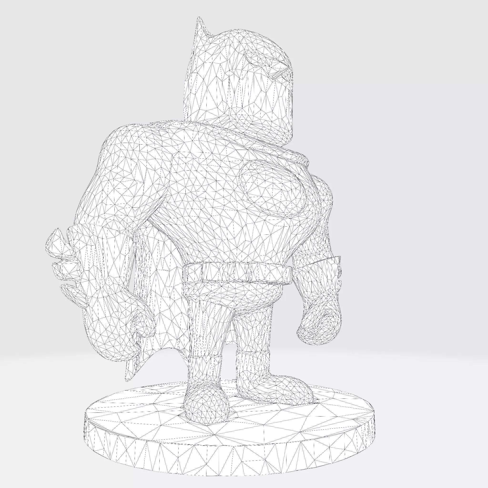 Batman Stylized 3D Model for 3D print 3D print model_22