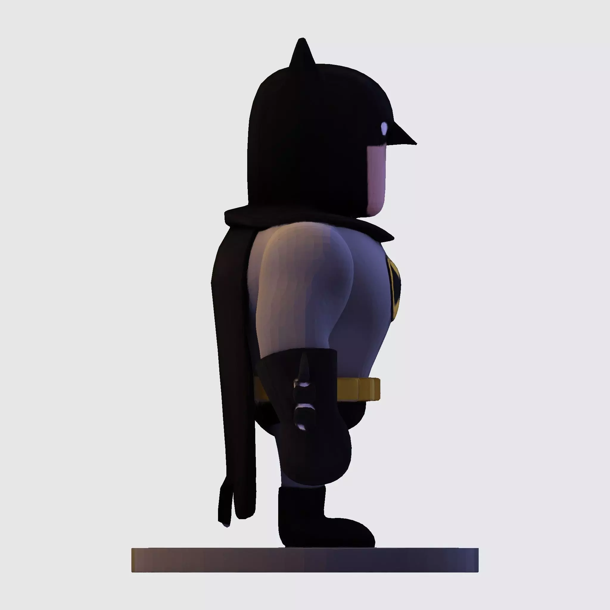 Batman Stylized 3D Model for 3D print 3D print model_14