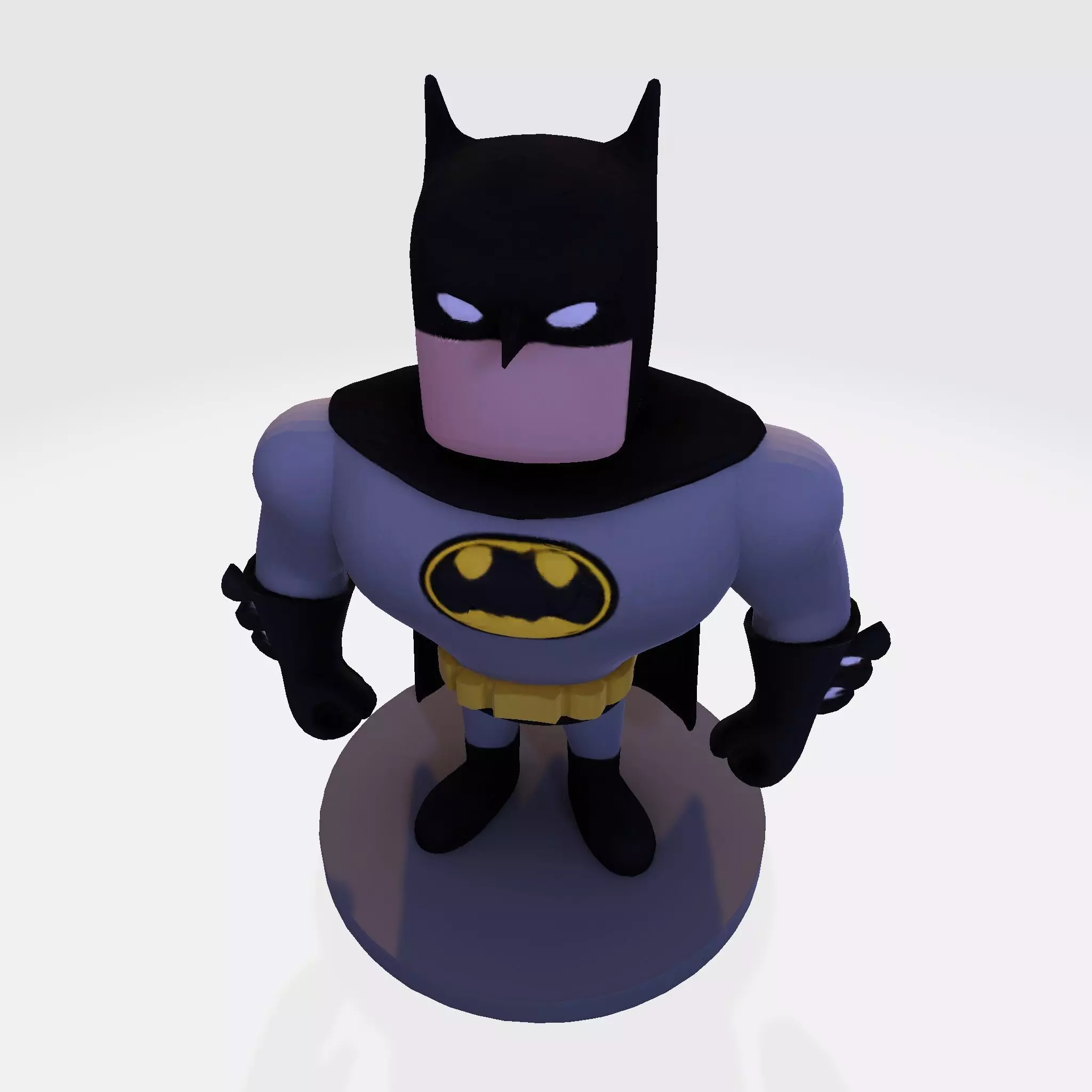 Batman Stylized 3D Model for 3D print 3D print model_10
