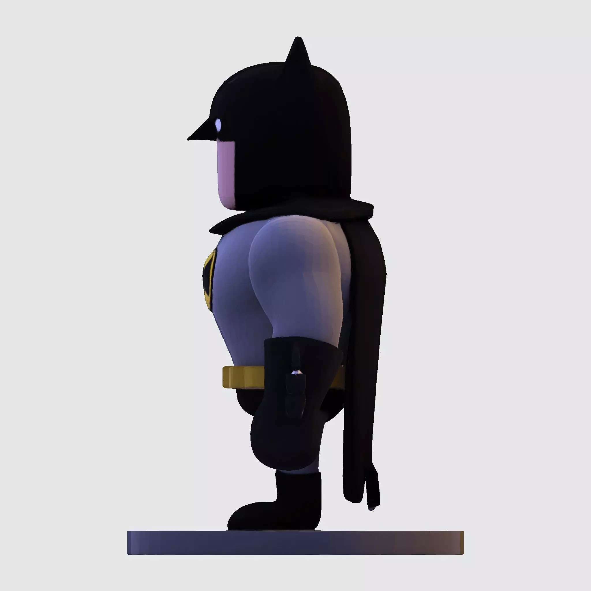 Batman Stylized 3D Model for 3D print 3D print model_12