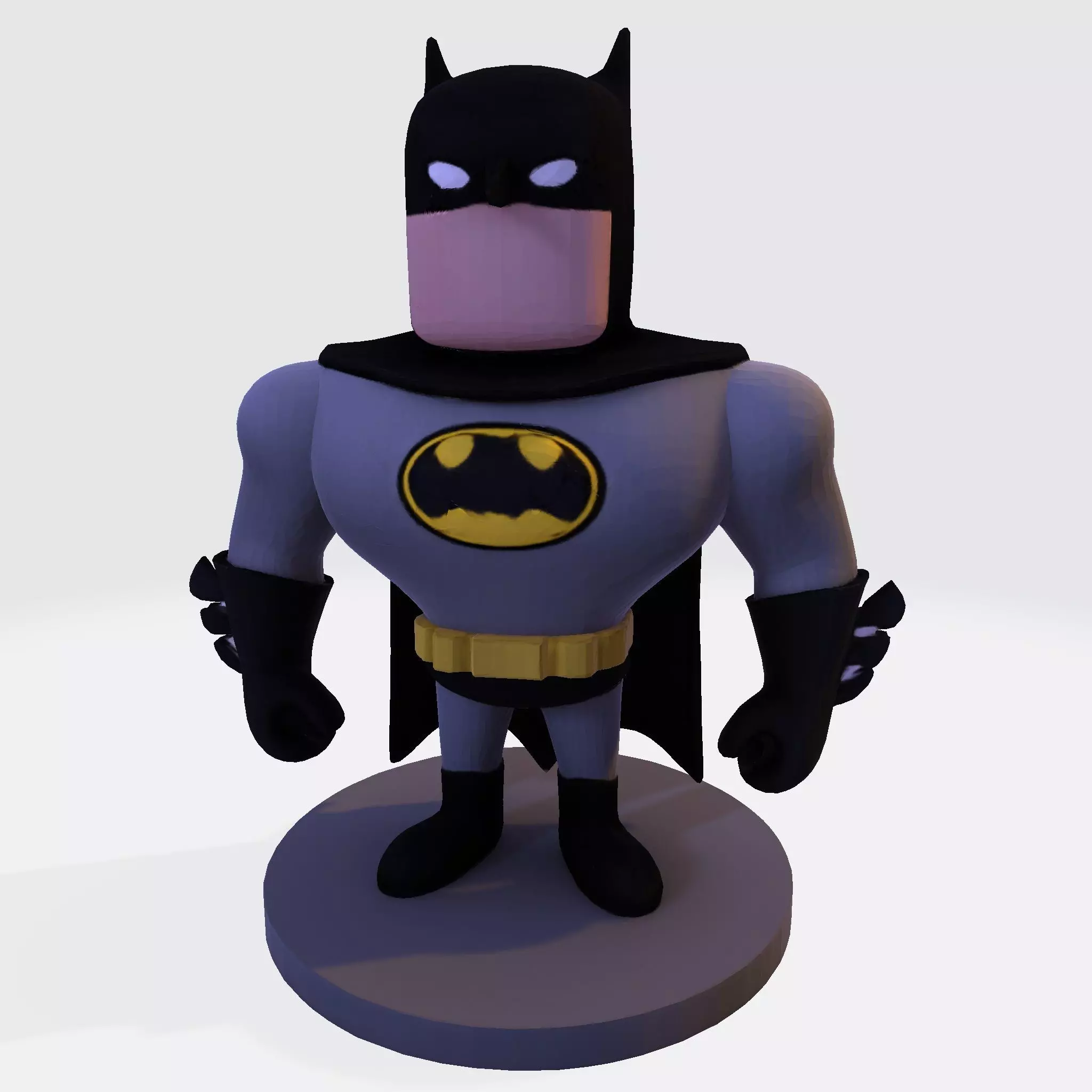 Batman Stylized 3D Model for 3D print 3D print model_0