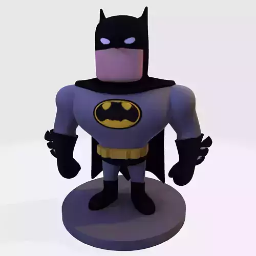 Batman Stylized 3D Model for 3D print 3D print model