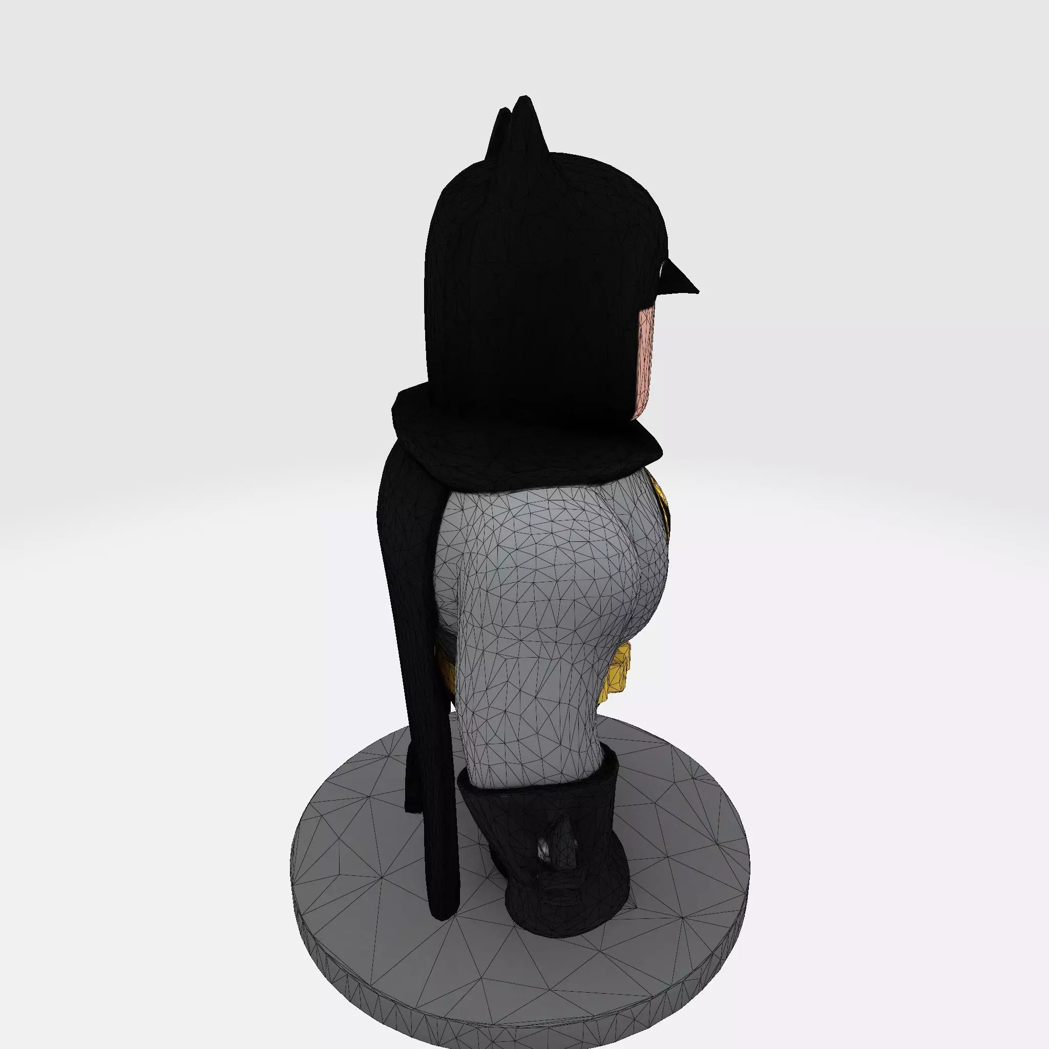 Batman Stylized 3D Model for 3D print 3D print model_17