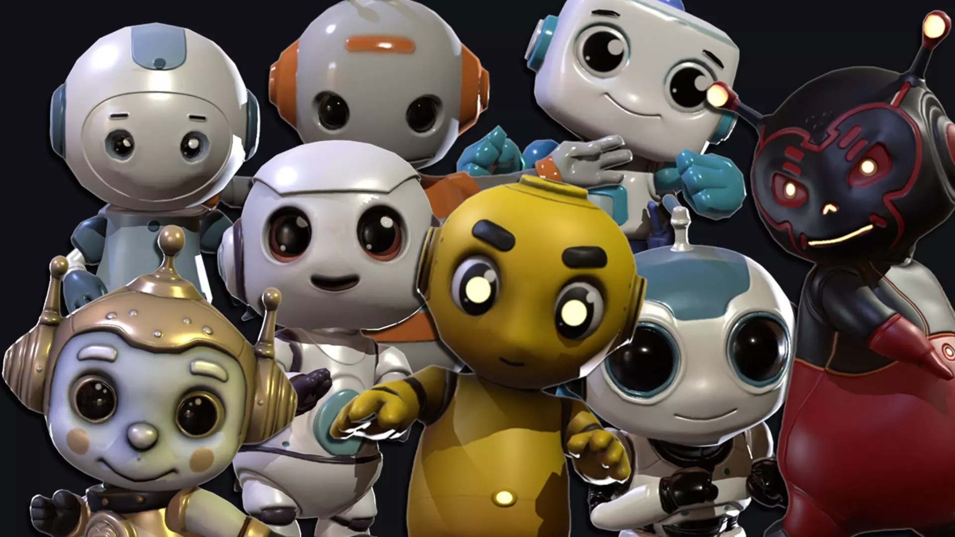 Minirobotic Pack1 3D Model Collection_0