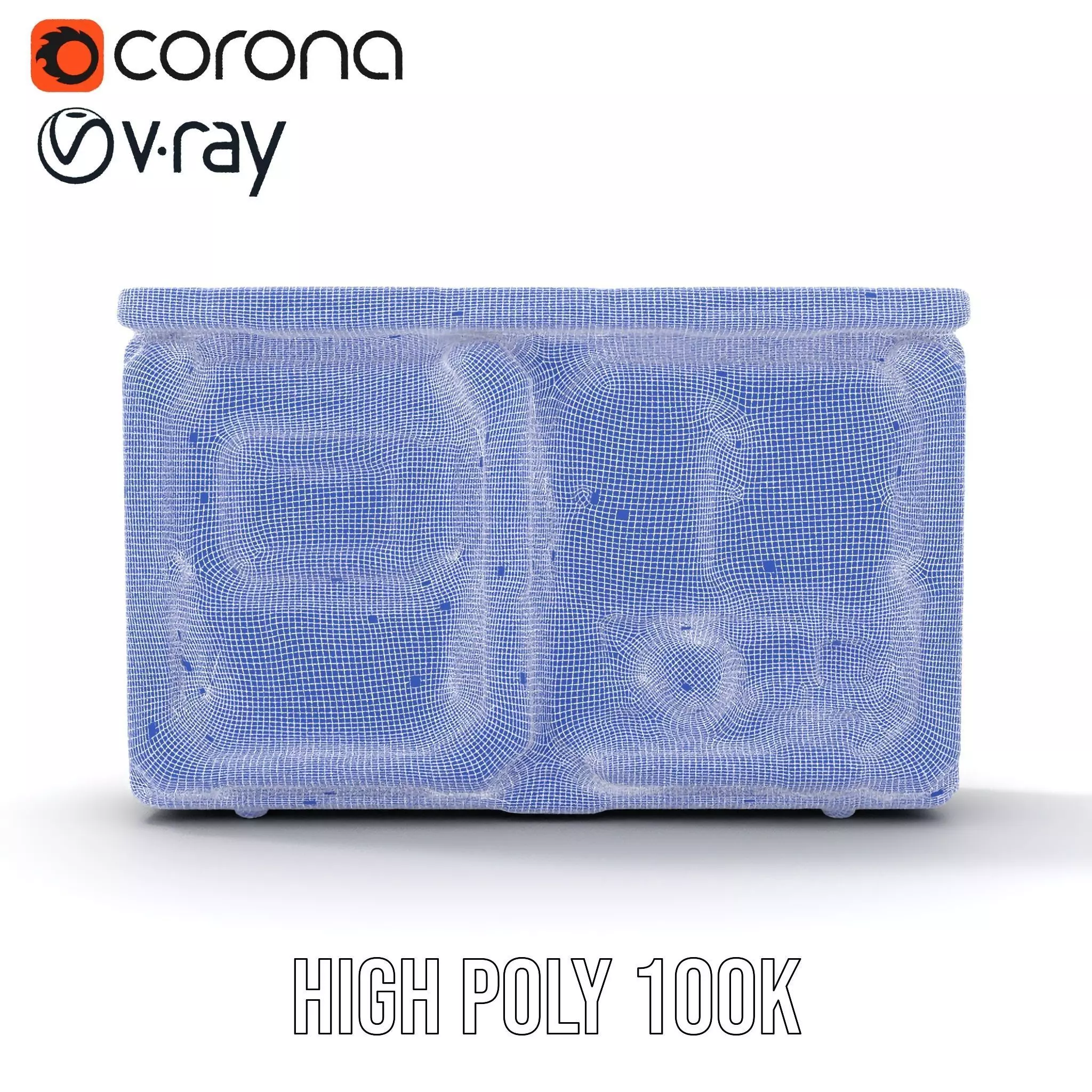 Futuristic Control Panel model pack Low-poly 3D model_32