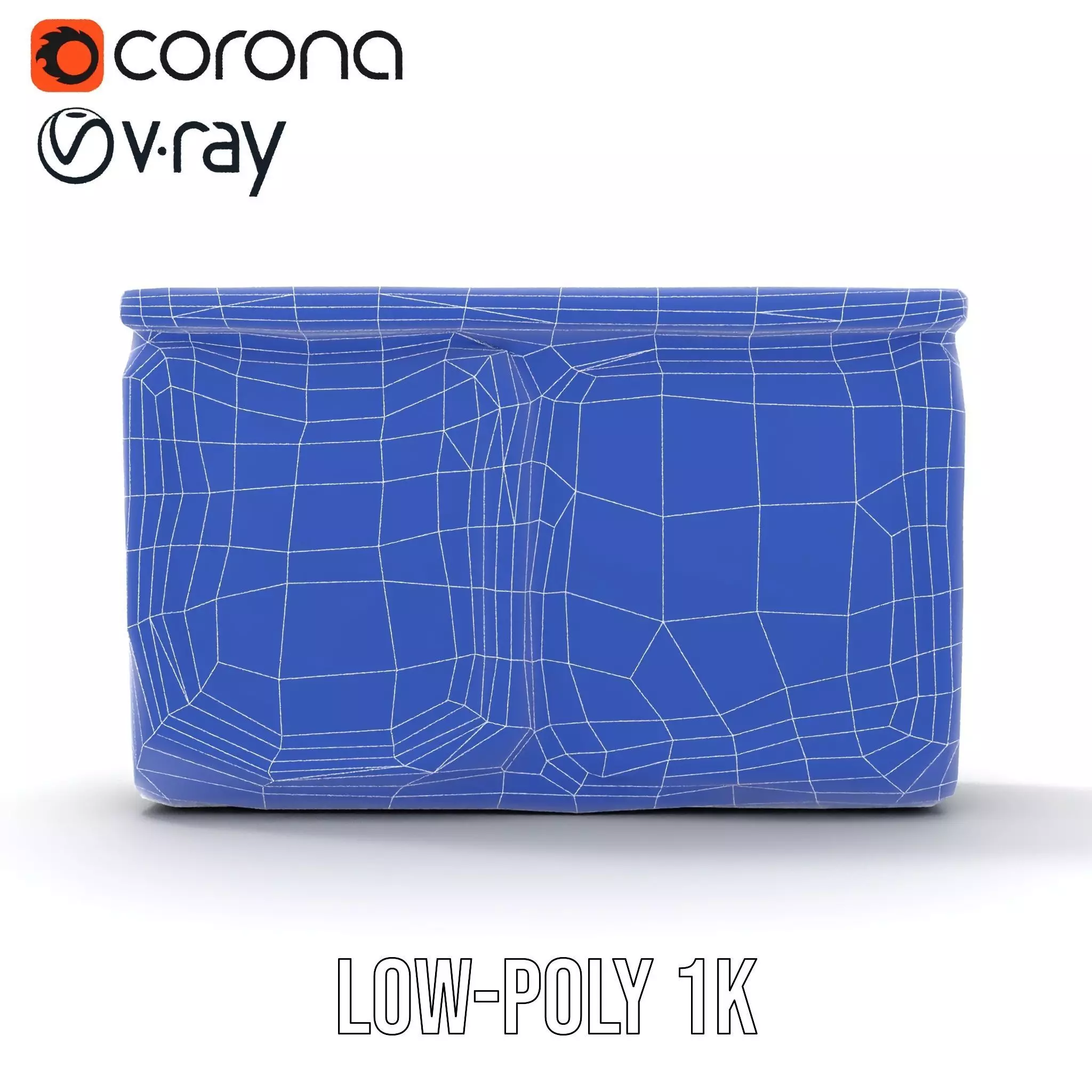 Futuristic Control Panel model pack Low-poly 3D model_31