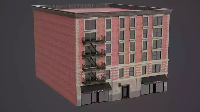 Game Ready Apartment Buildings 07