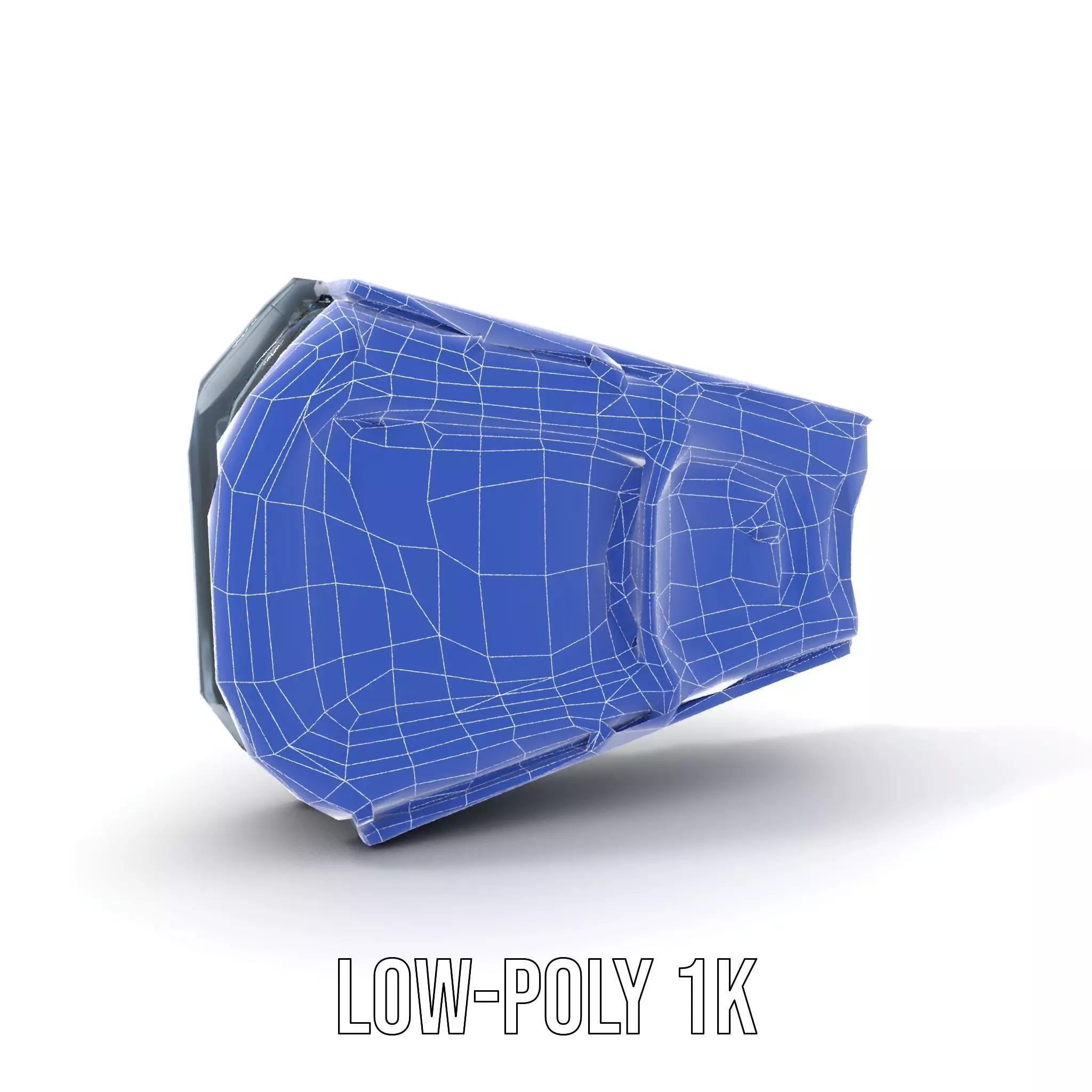 Futuristic Wall Panel model pack Low-poly 3D model_22