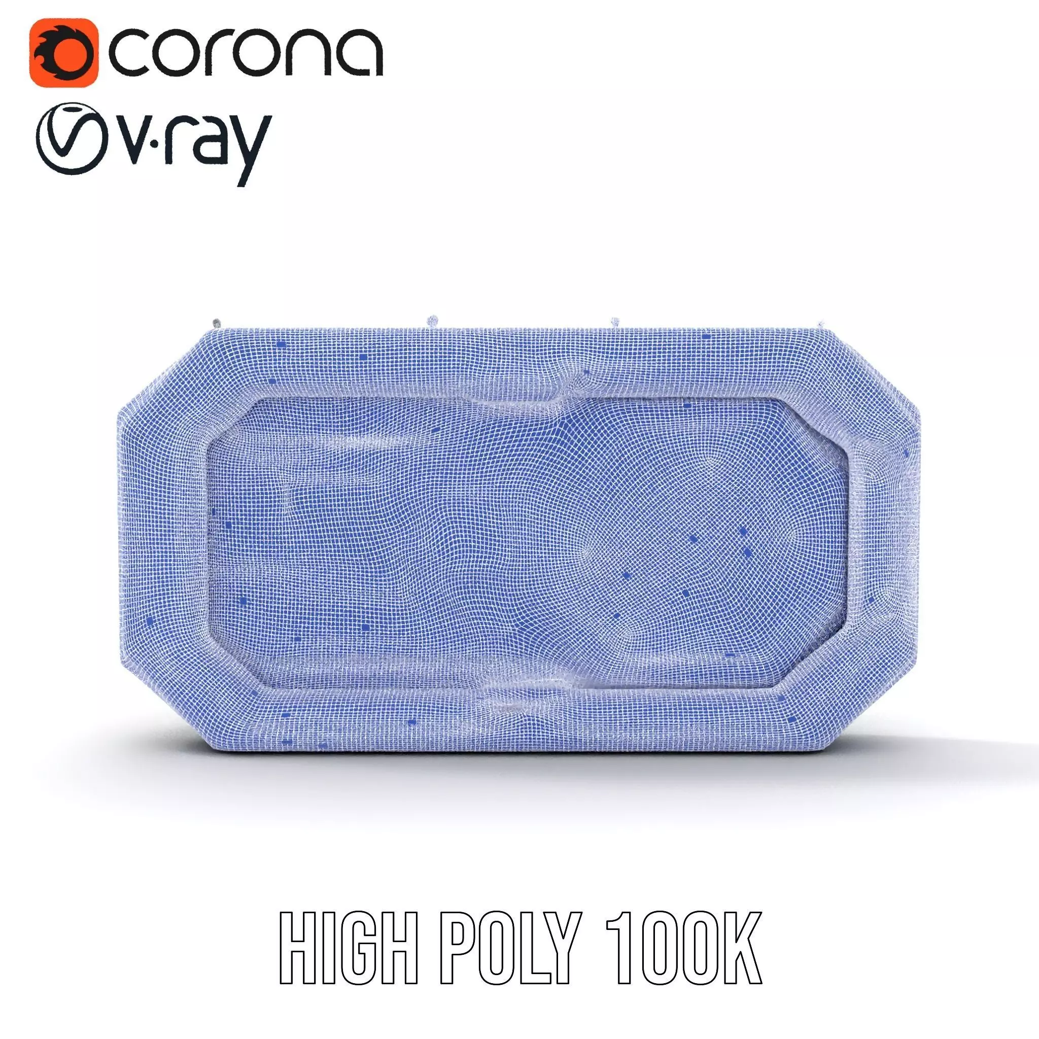 Futuristic Neon Wall model pack Low-poly 3D model_33