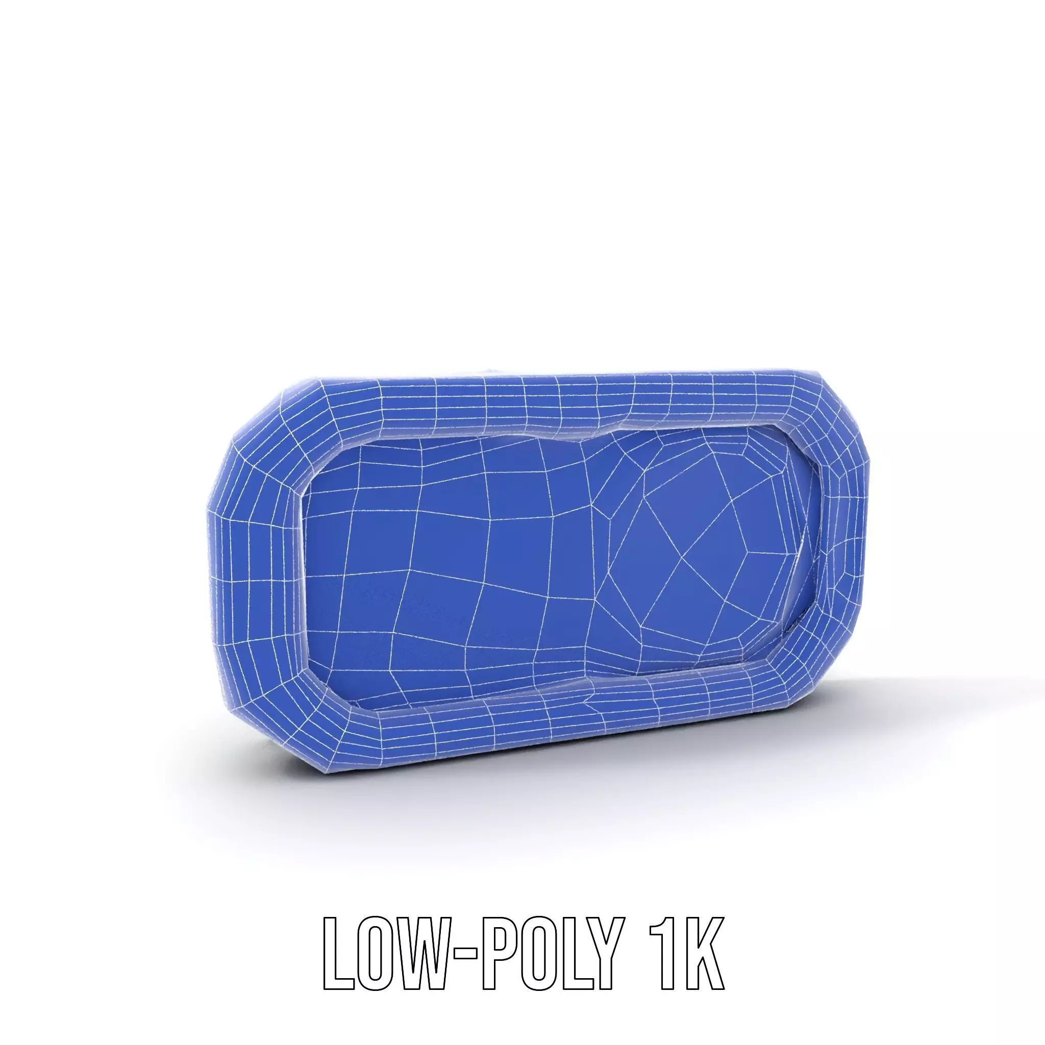 Futuristic Neon Wall model pack Low-poly 3D model_14