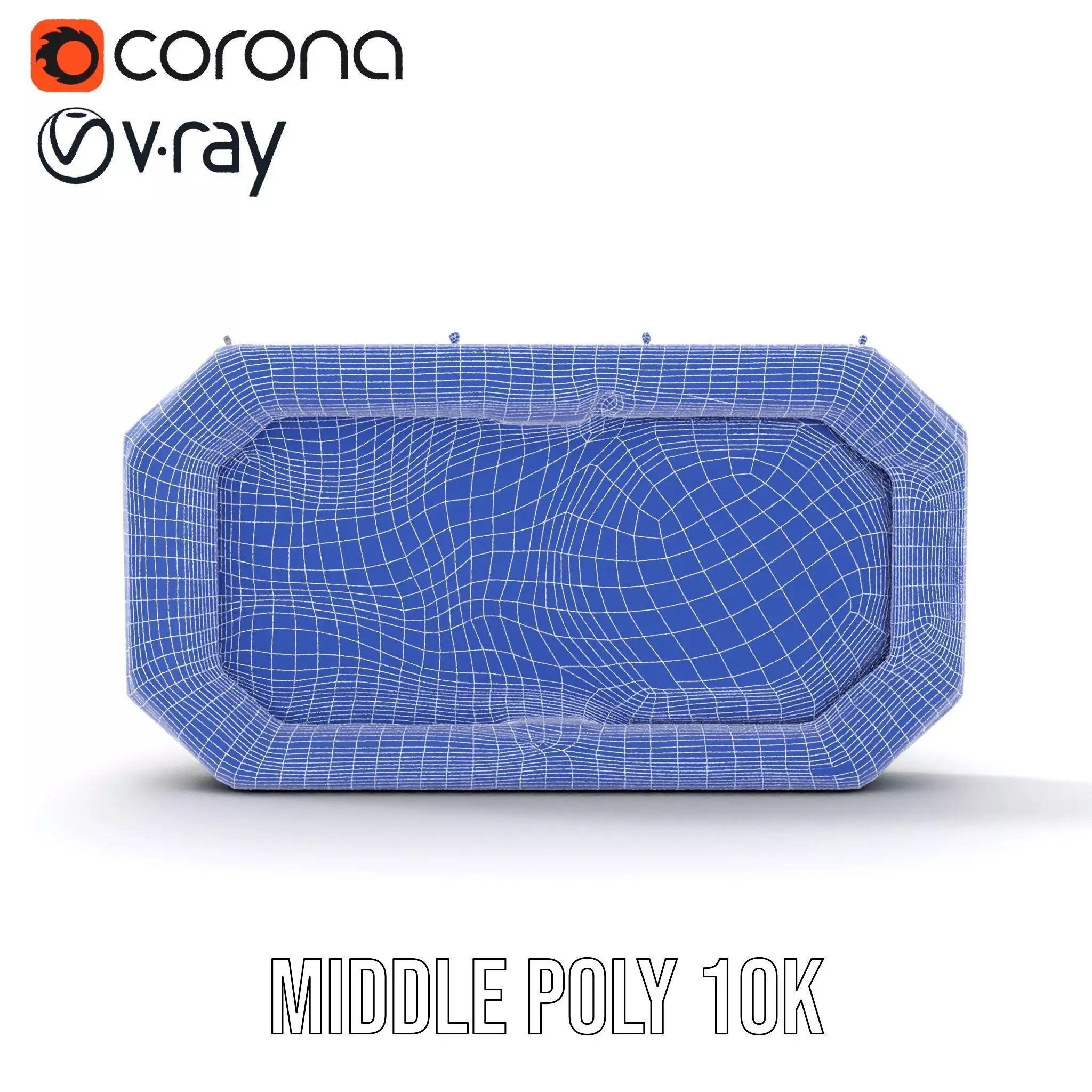 Futuristic Neon Wall model pack Low-poly 3D model_27