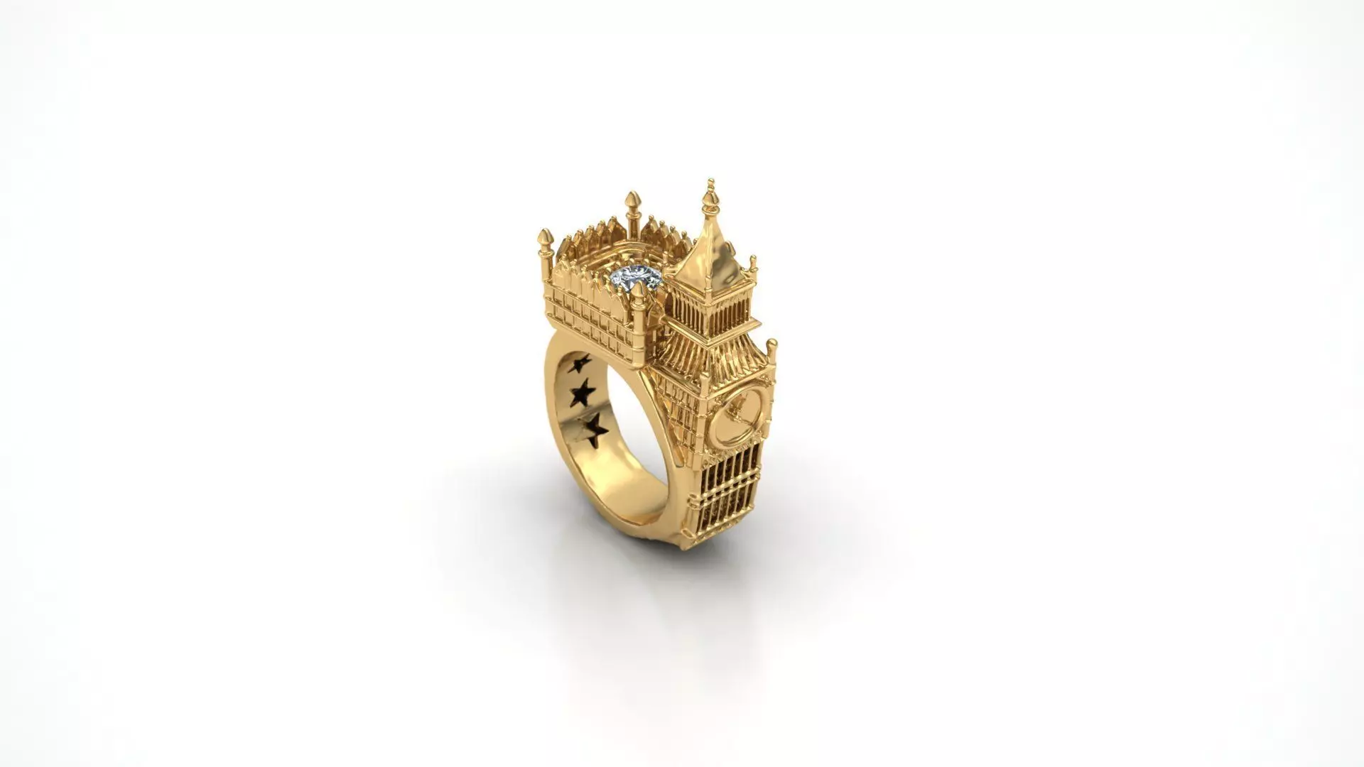 Big Ben Ring 3D print model_1