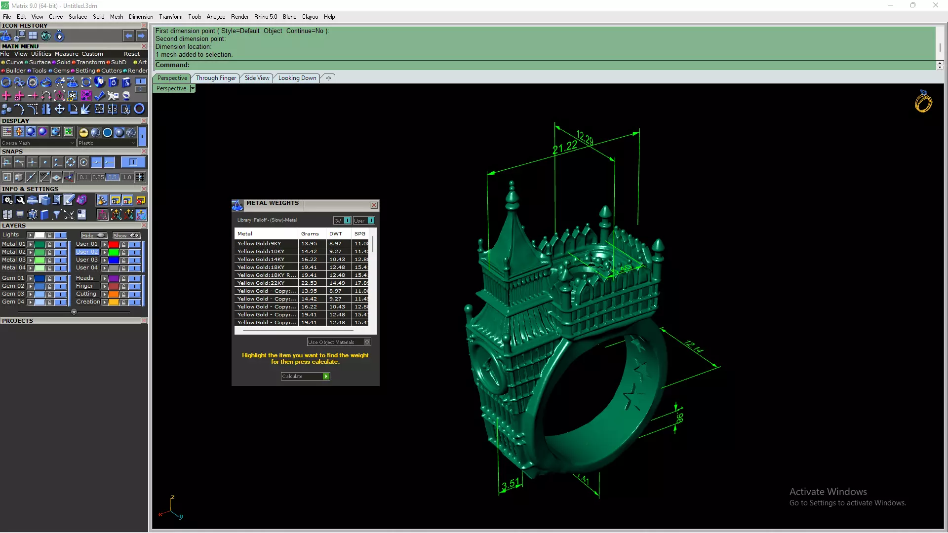 Big Ben Ring 3D print model_5